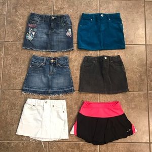 Girls skirt lot size 6/6x
